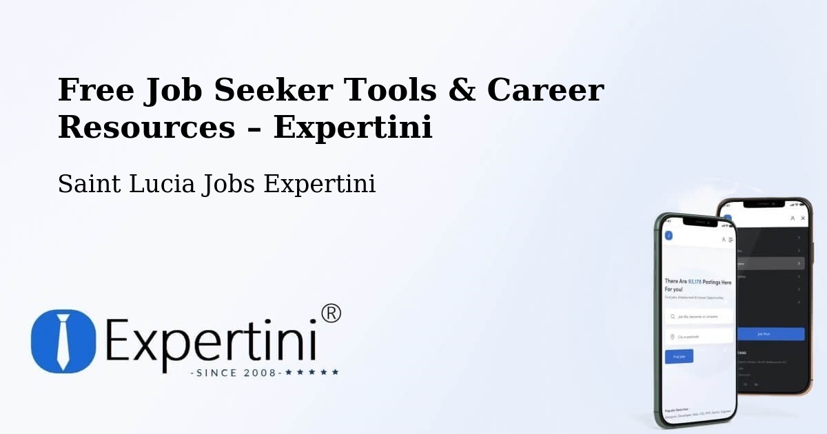 Free Job Seeker Tools & Career Resources – Beausejour - Beausejour, Saint Lucia Jobs Expertini
